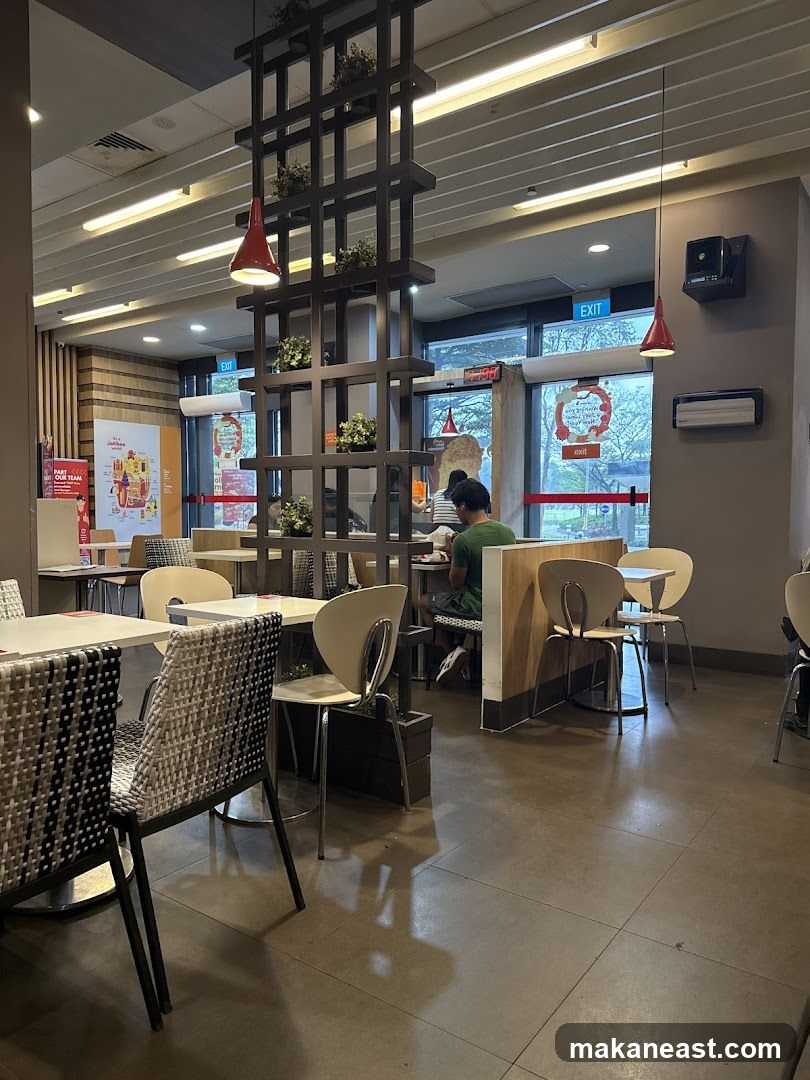 Restaurant Interior with Seating