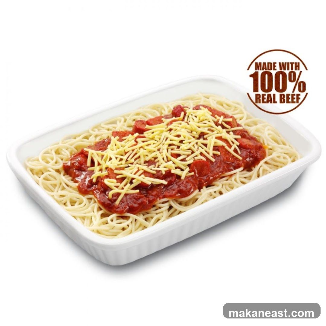 Spaghetti with Meat Sauce and Cheese
