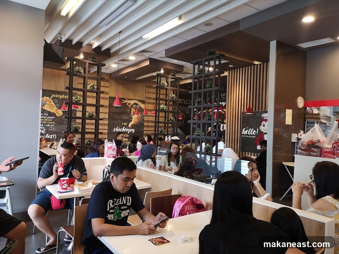 Restaurant Interior with Diners