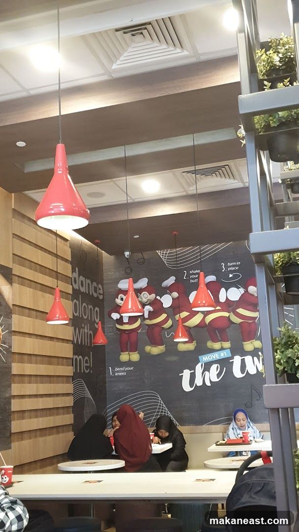 Restaurant Interior with Dancing Characters