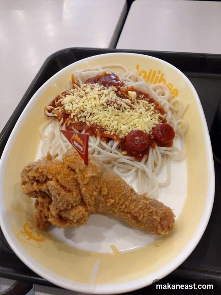Fried Chicken and Spaghetti
