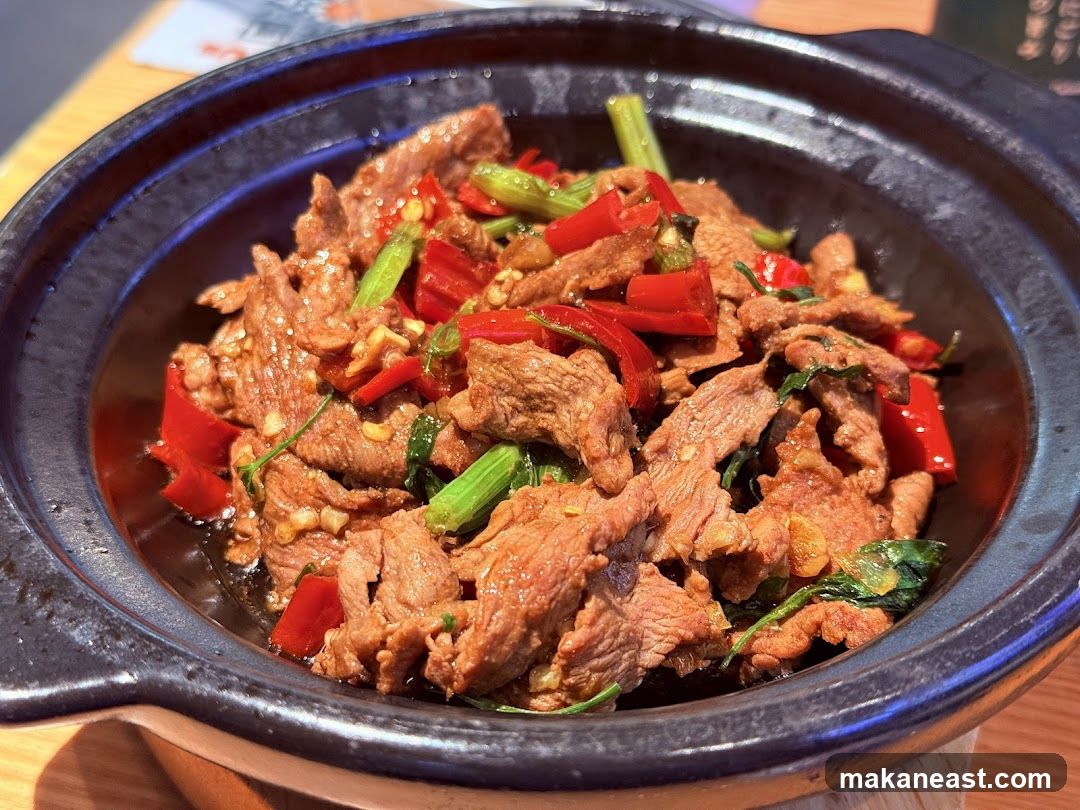 Spicy Beef Stir-fry