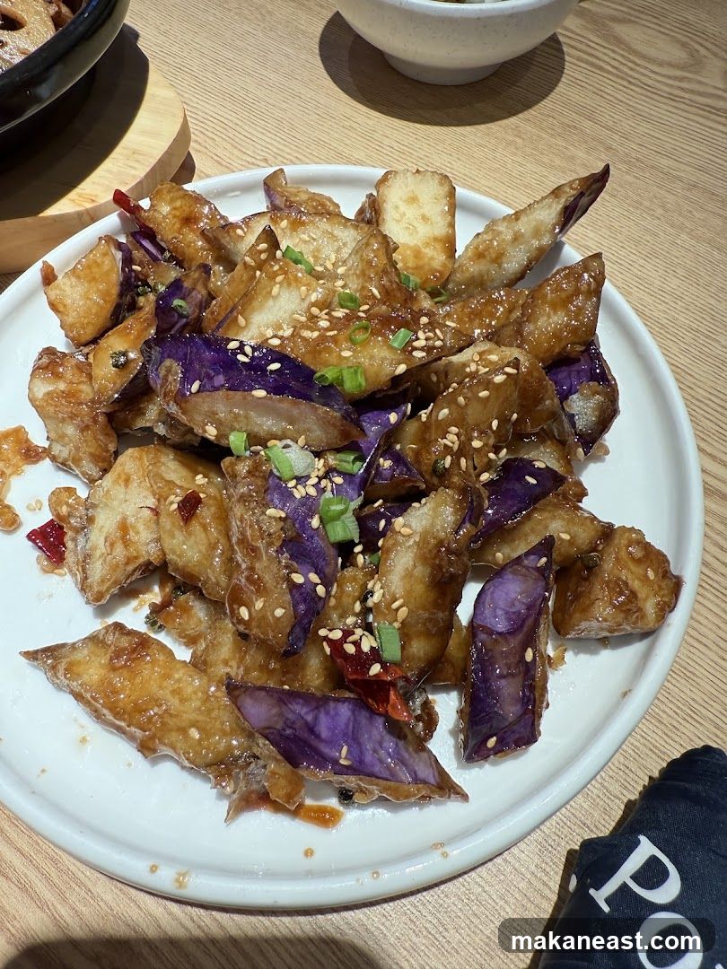 Fried Eggplant with Sauce