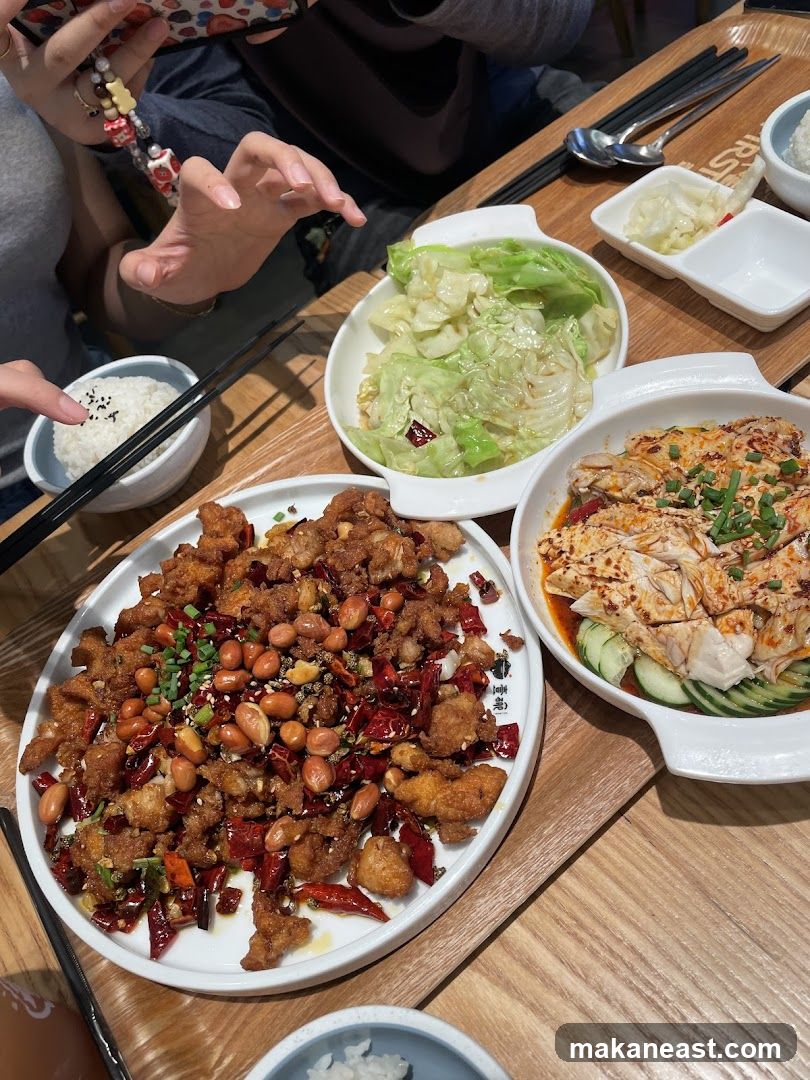 Chinese Food Platter