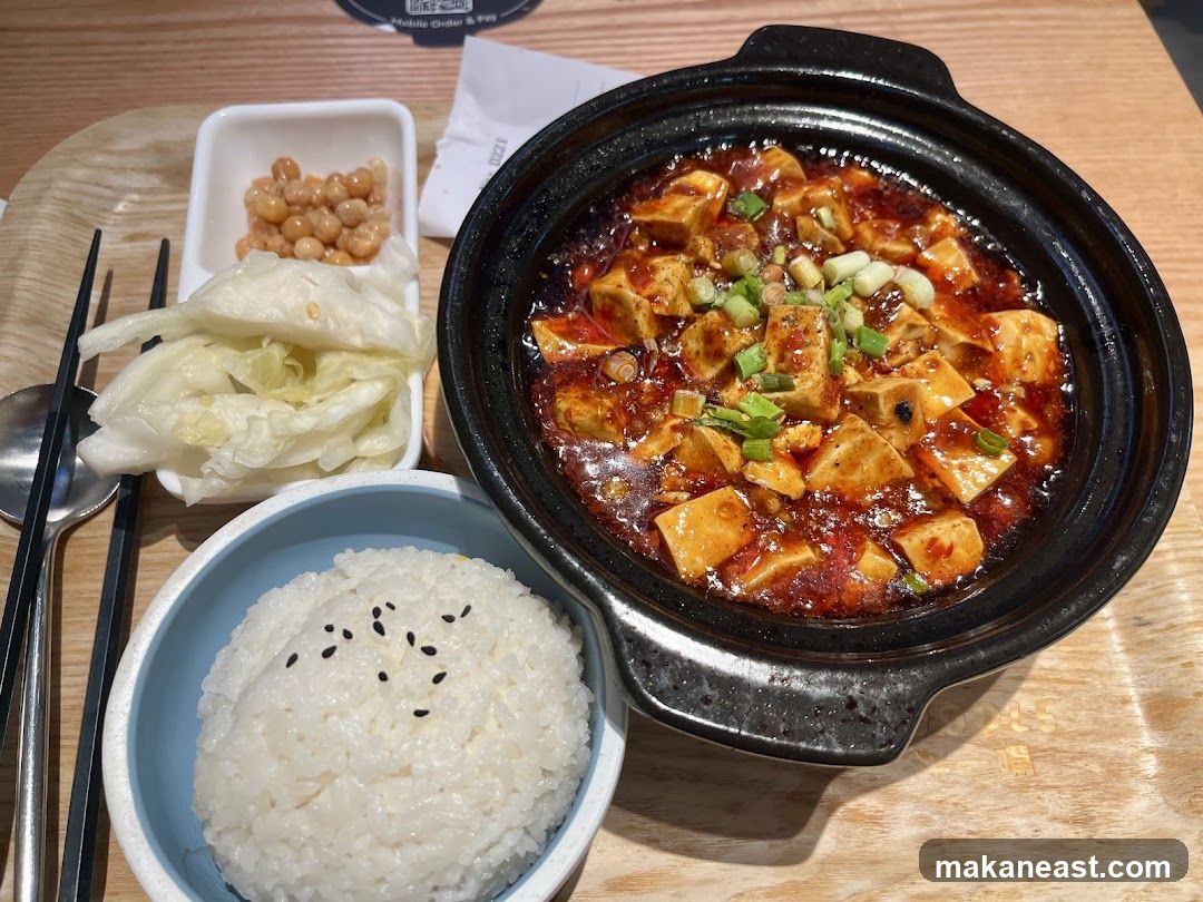 Mapo Tofu Meal