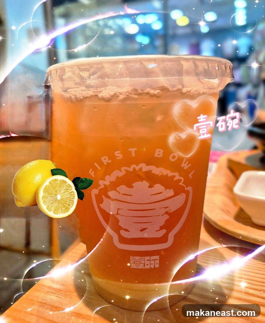 Orange Drink with Lemons