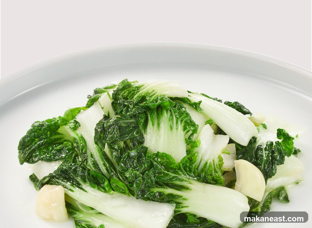 Stir-fried Bok Choy with Garlic