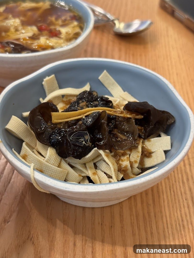 Tofu and Mushroom Appetizer