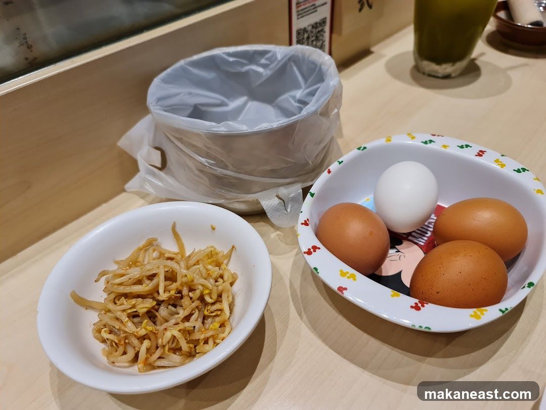 Eggs and Bean Sprouts