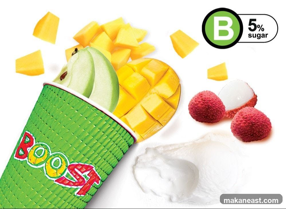Boost Juice @ i12 Katong