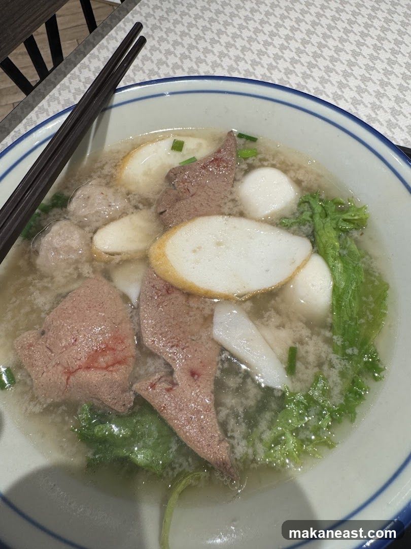 Bowl of Noodle Soup