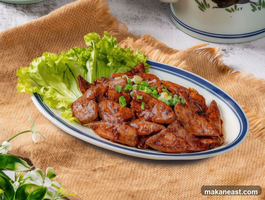 Chicken Wings with Lettuce