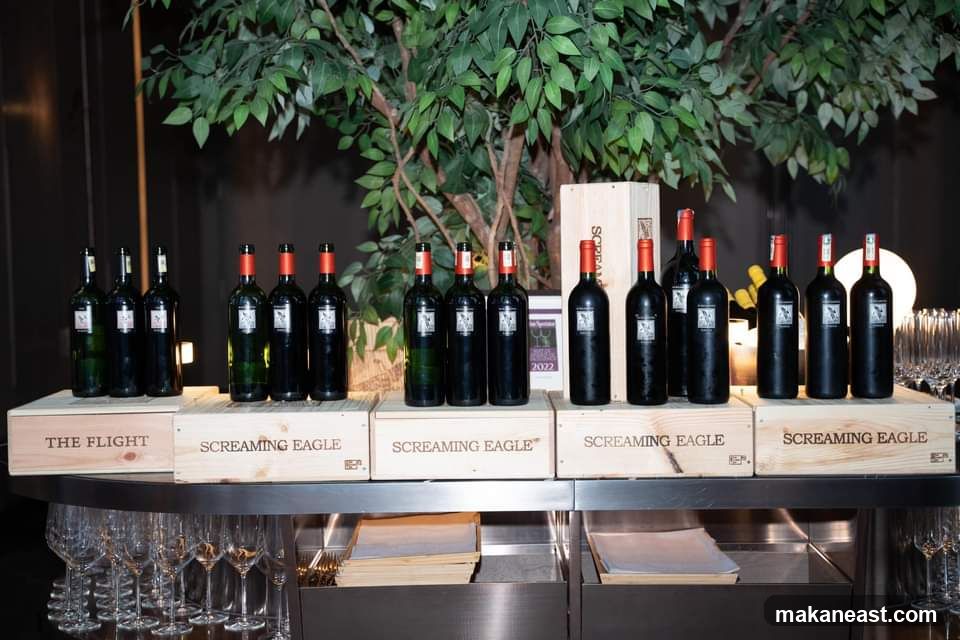 Wine Bottles on Display