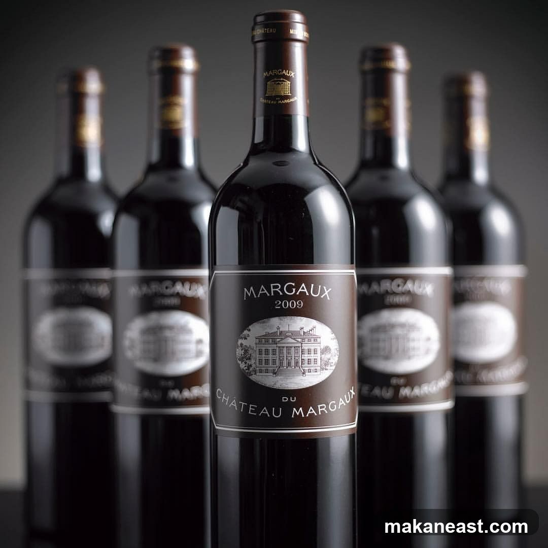 Chateau Margaux Wine Bottles