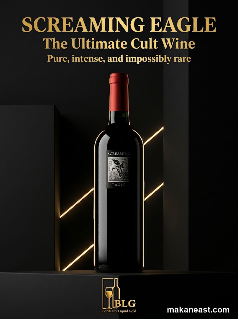Screaming Eagle Wine Advertisement