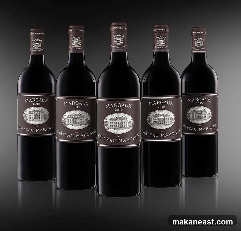 Chateau Margaux Wine Bottles