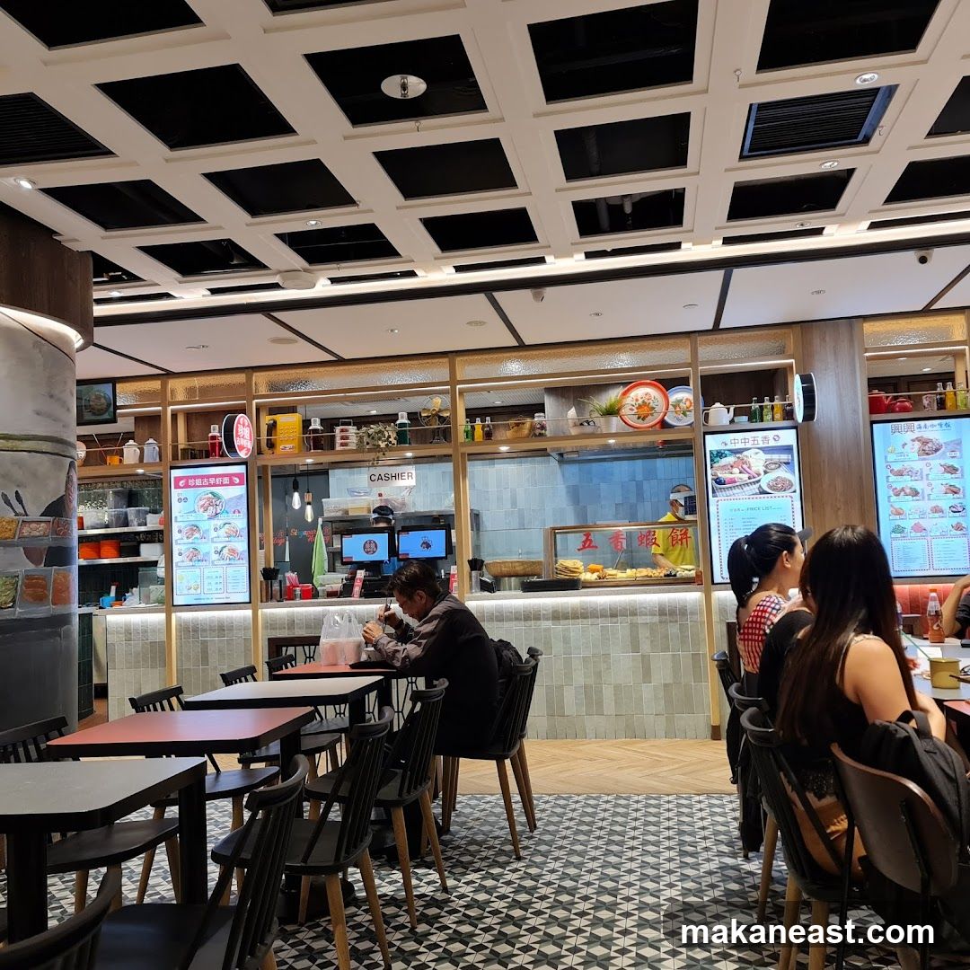 Restaurant Interior with Menu Boards
