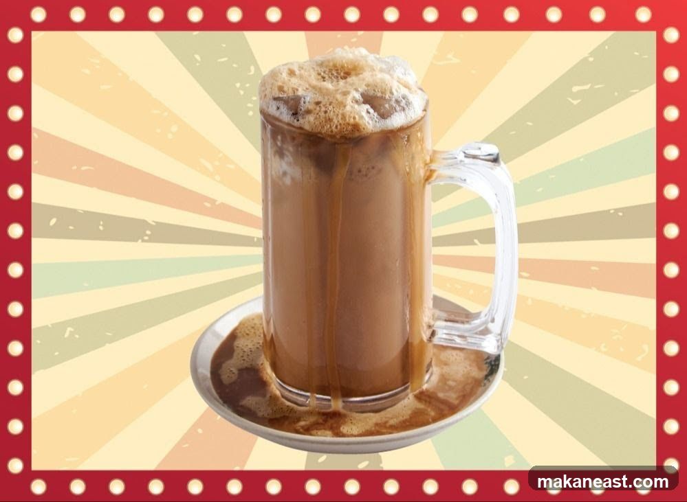 Iced Coffee in a Mug