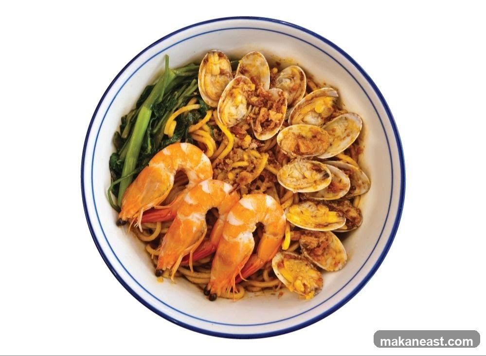 Shrimp and Clam Noodles