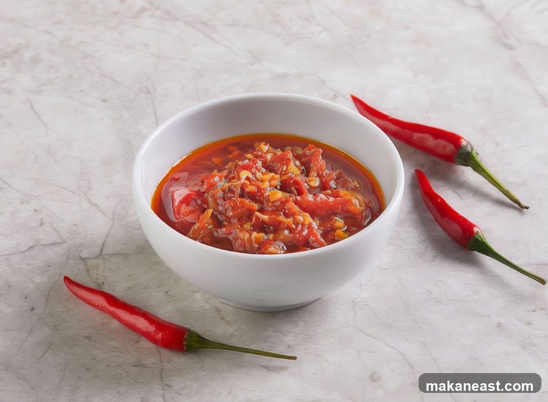 Chili Paste in a Bowl