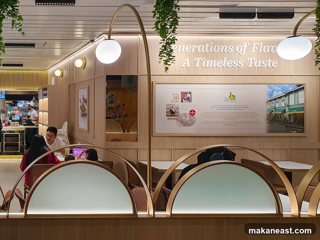 Restaurant Interior with Family Dining