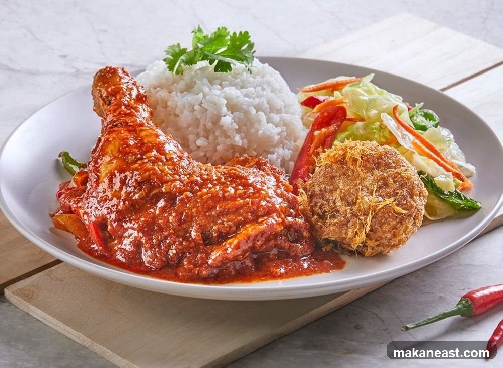 Chicken with Rice and Salad