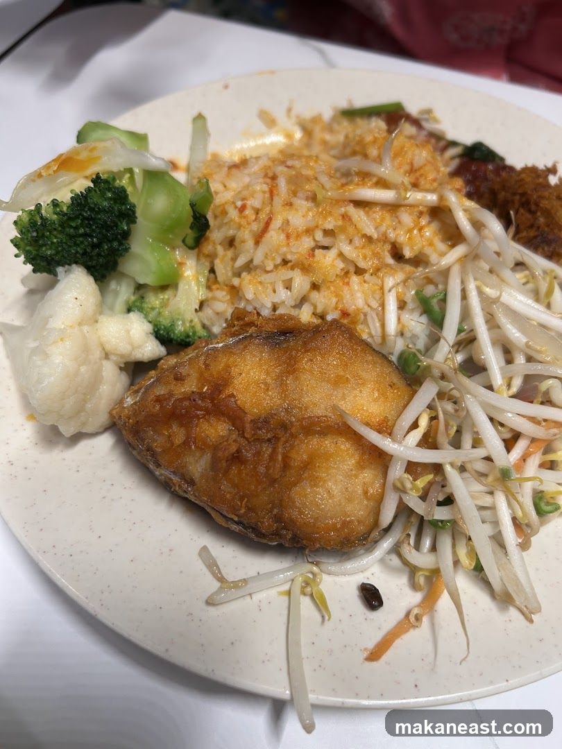Plate of food