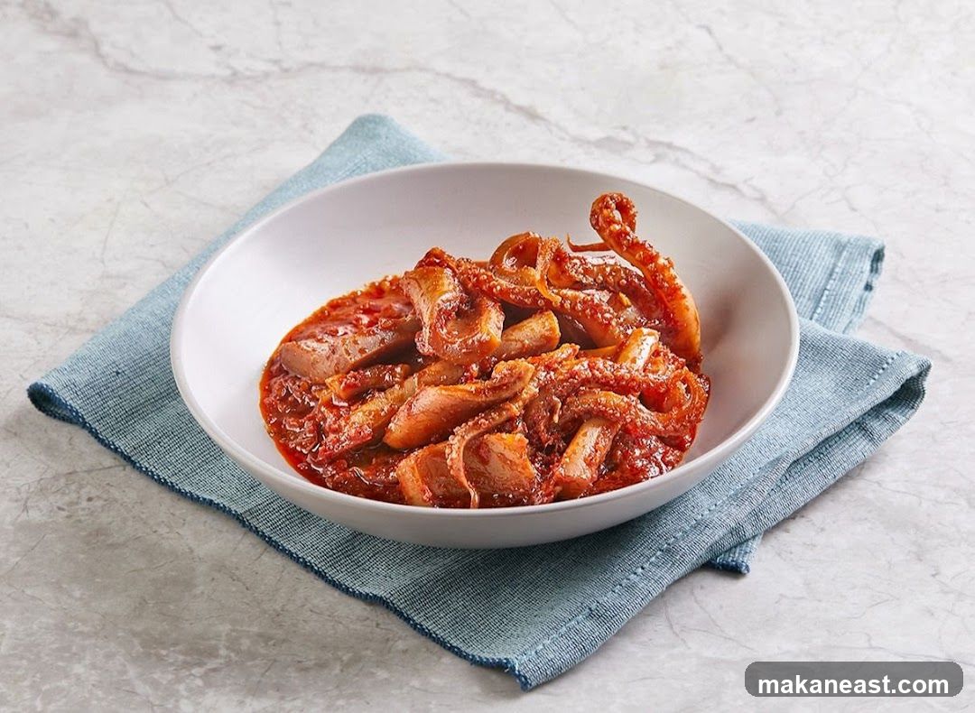 Spicy Octopus Dish