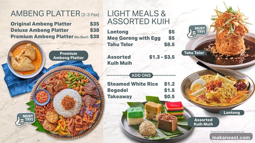 Ambeng Platter & Light Meals