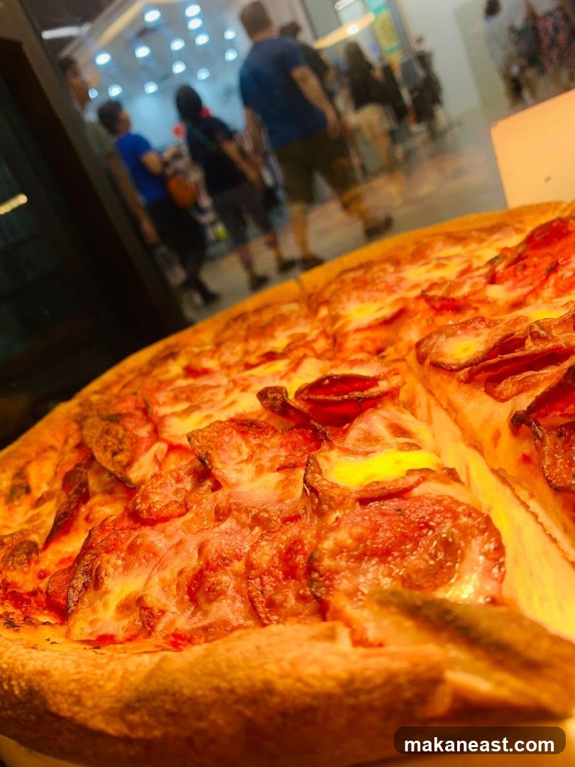 Deep Dish Pizza with Pepperoni