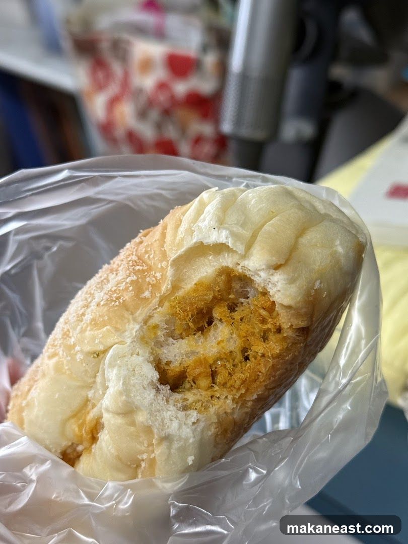 Bread with Shredded Meat Filling
