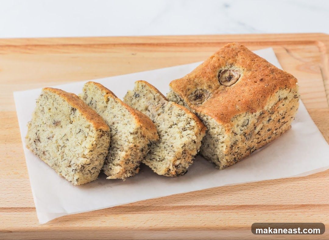 Sliced Banana Bread
