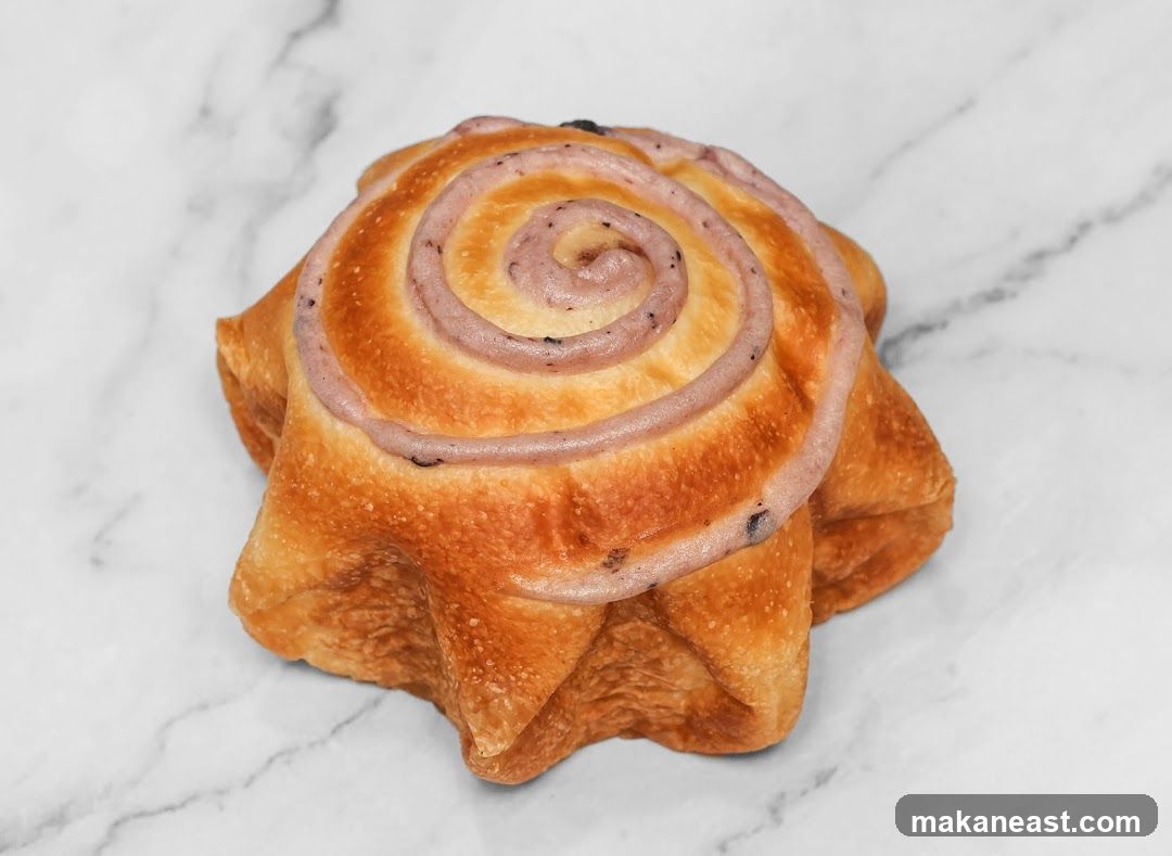 Pastry with Swirl Icing