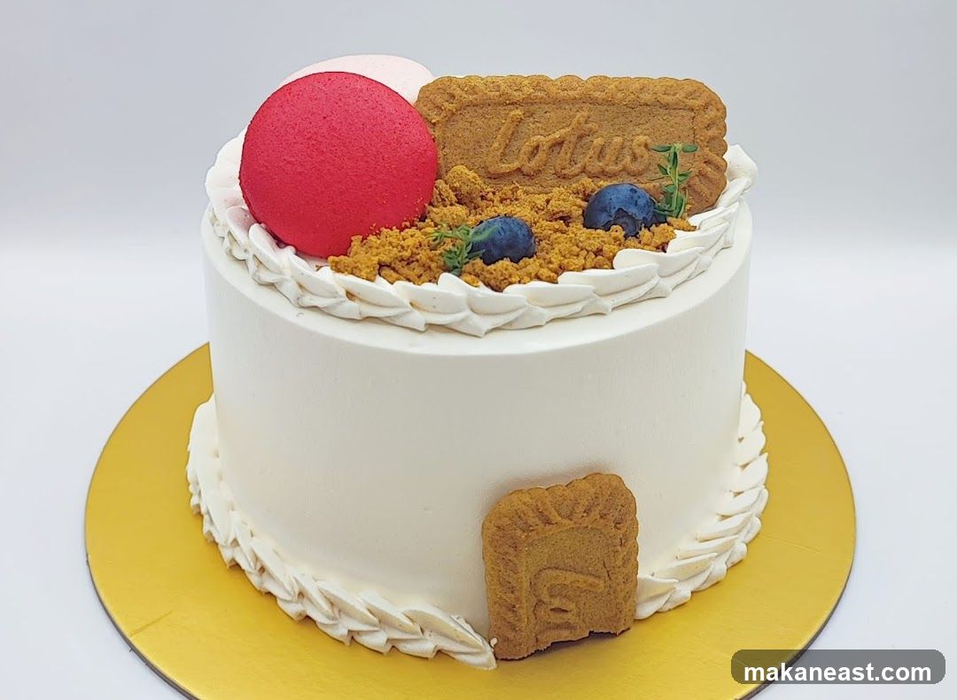 Lotus Biscoff Cake