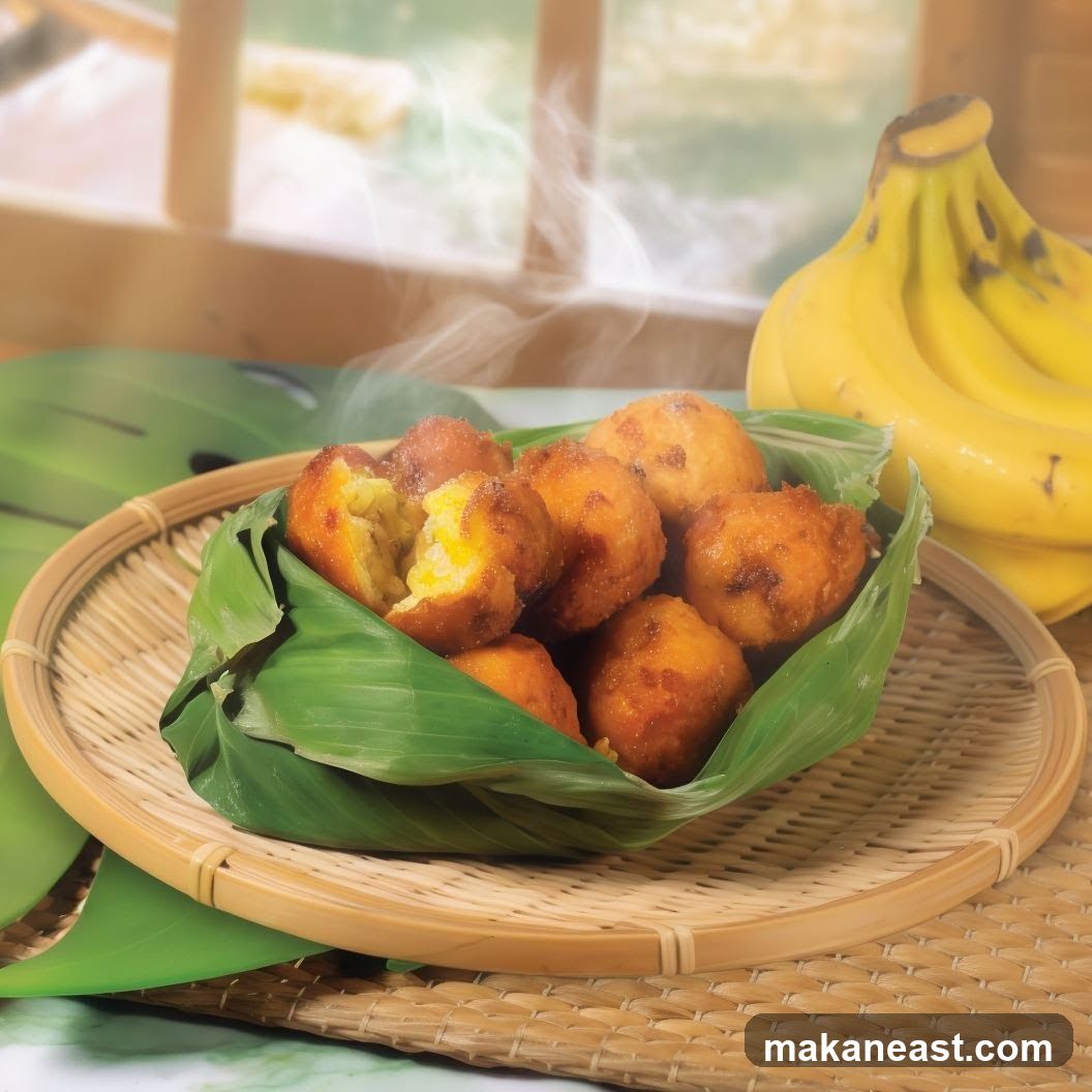 Fried Banana Balls