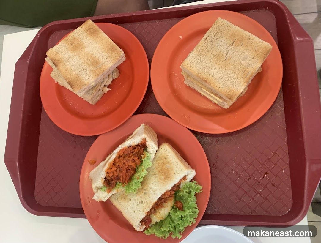 Sandwiches on a Tray