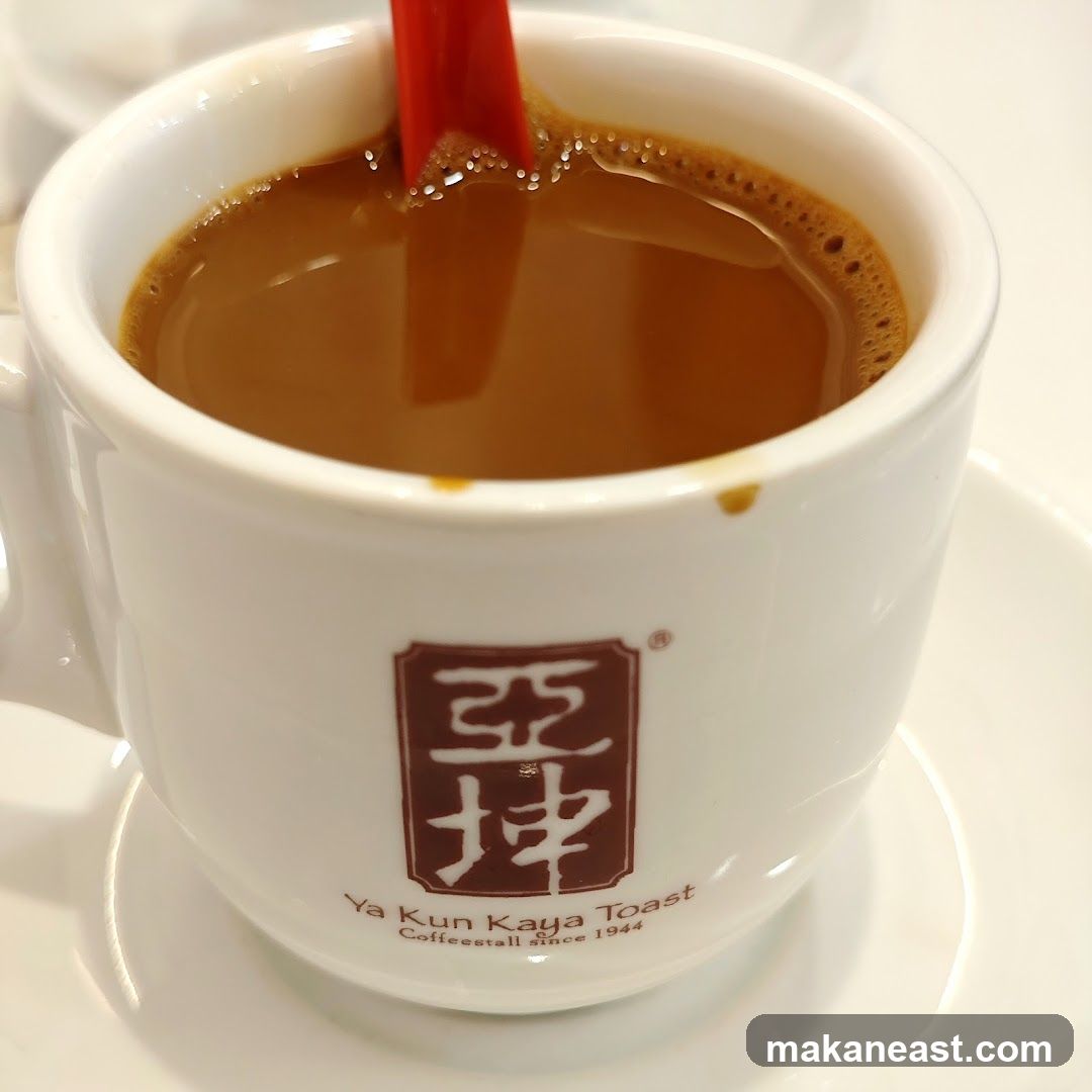Coffee with Ya Kun Kaya Toast Logo