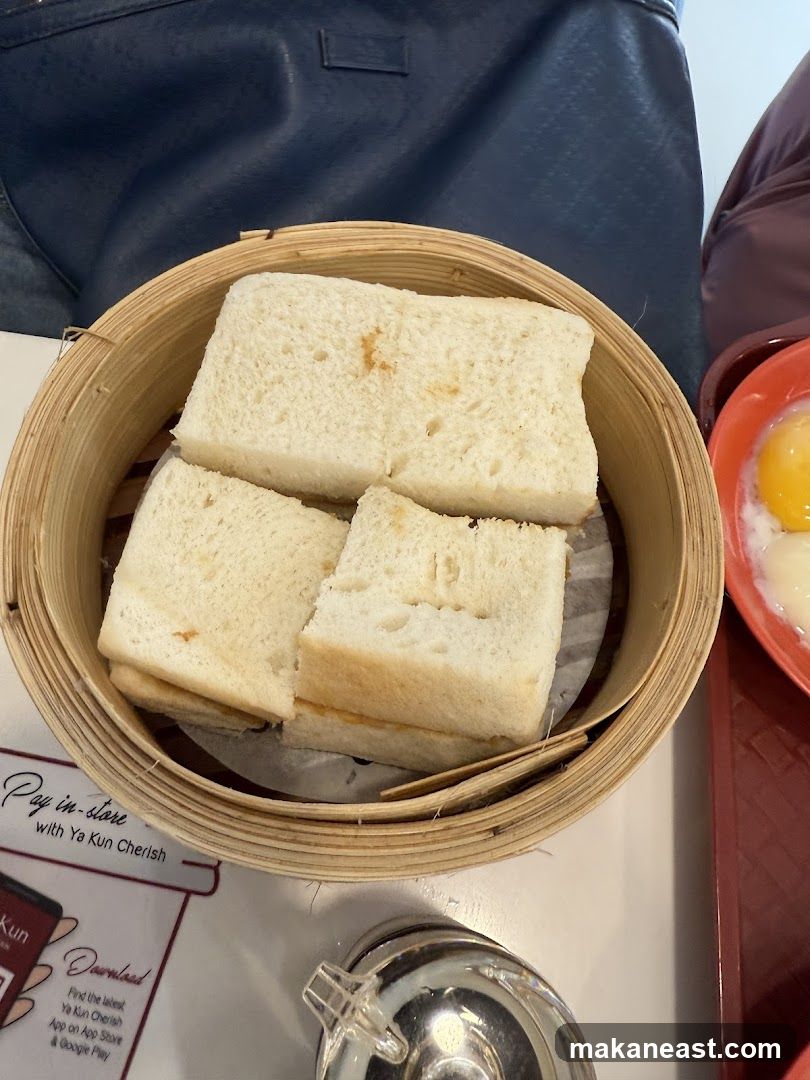 Toast with Butter and Kaya