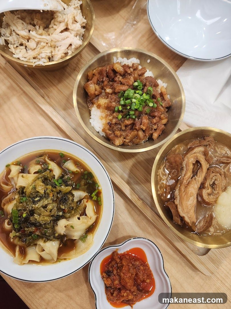 Asian Food Spread
