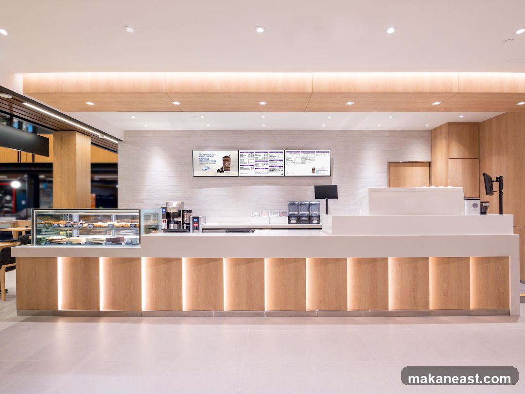 Modern Cafe Counter
