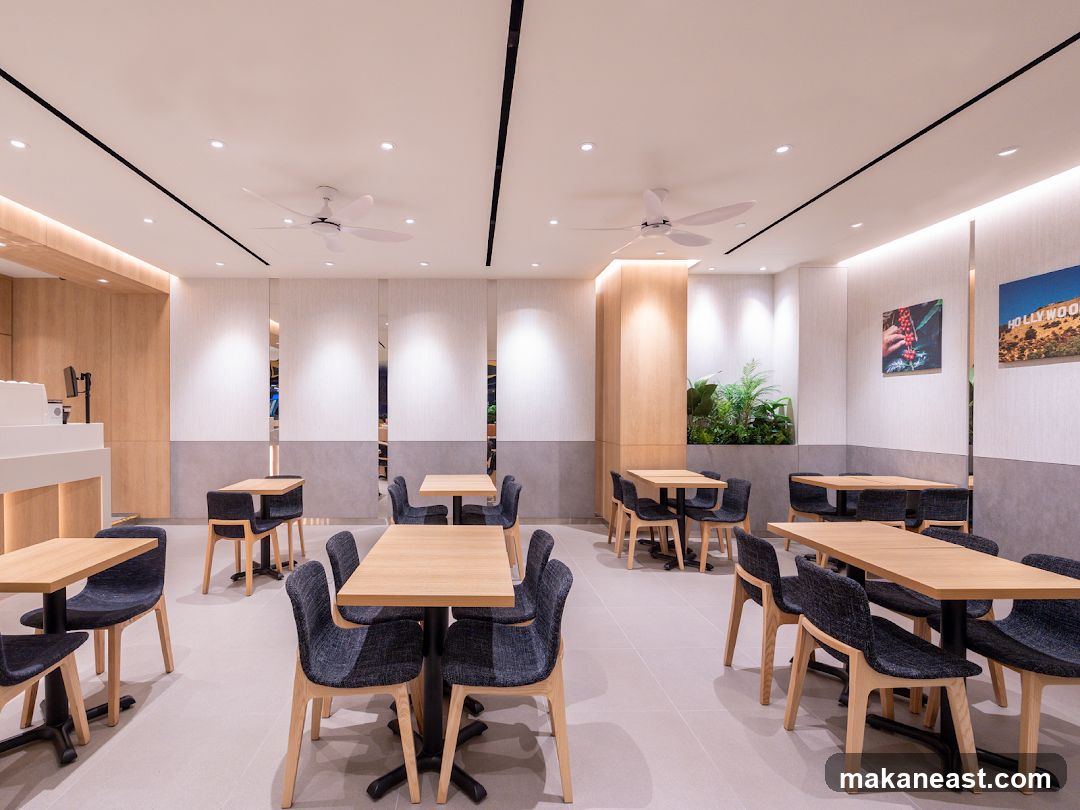 Modern Cafe Interior