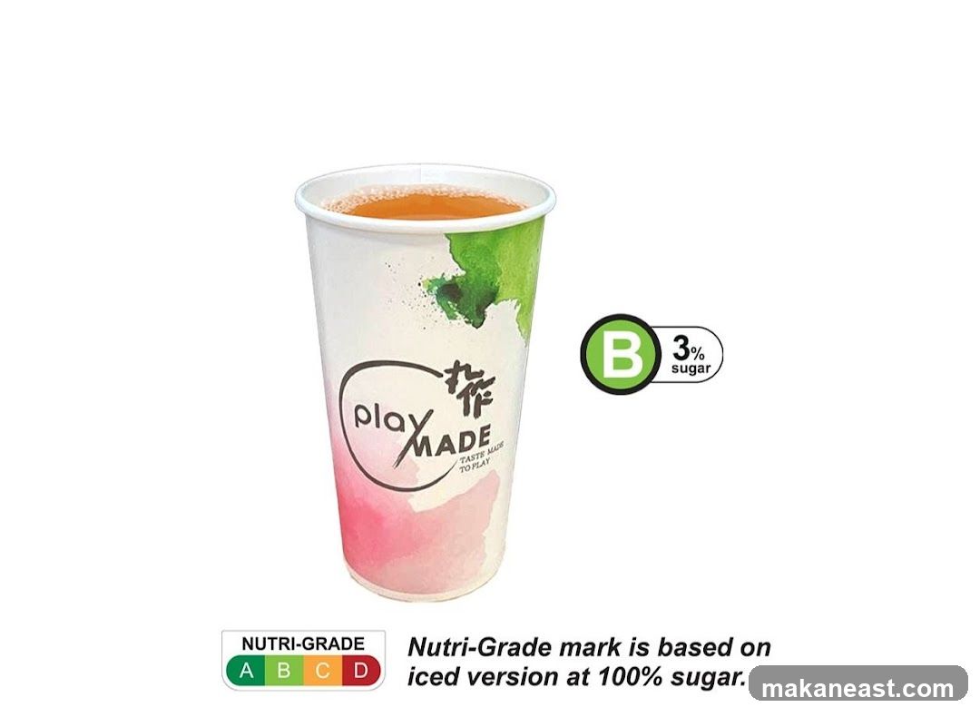 Playmade Drink with Nutri-Grade Label