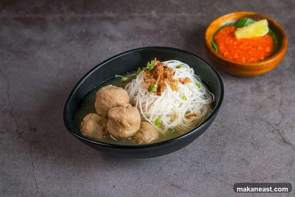 Meatball Noodle Soup