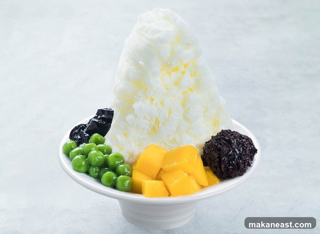 Shaved Ice Dessert