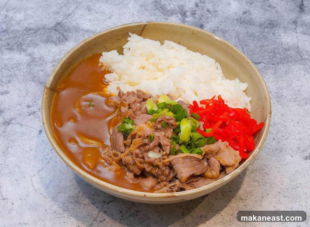 Beef Curry Rice Bowl