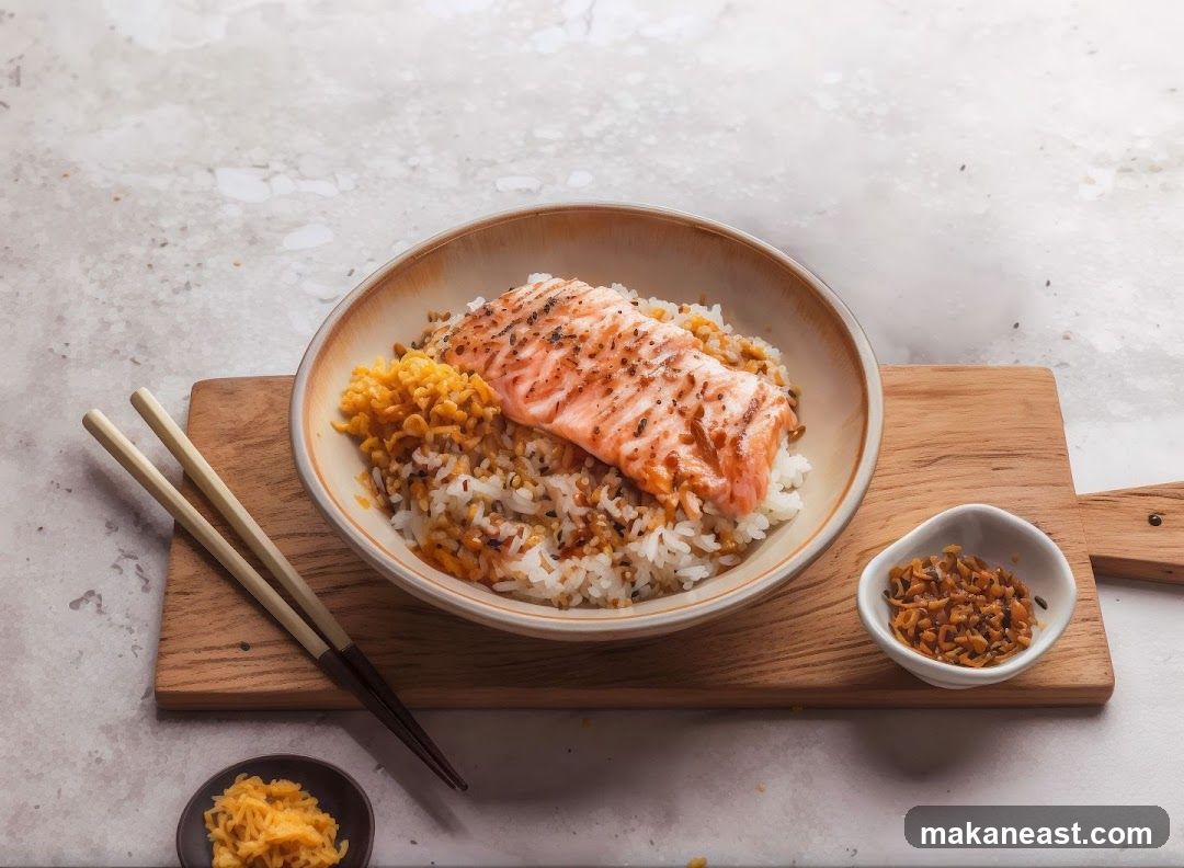 Salmon and Rice Bowl