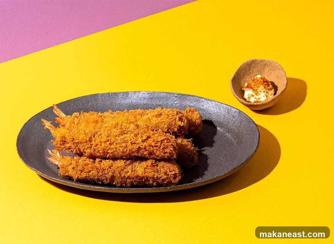 Fried Shrimp with Dip