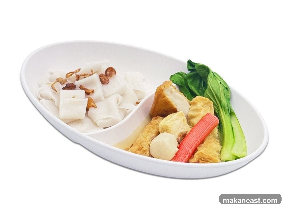 Noodle Dish with Assorted Toppings