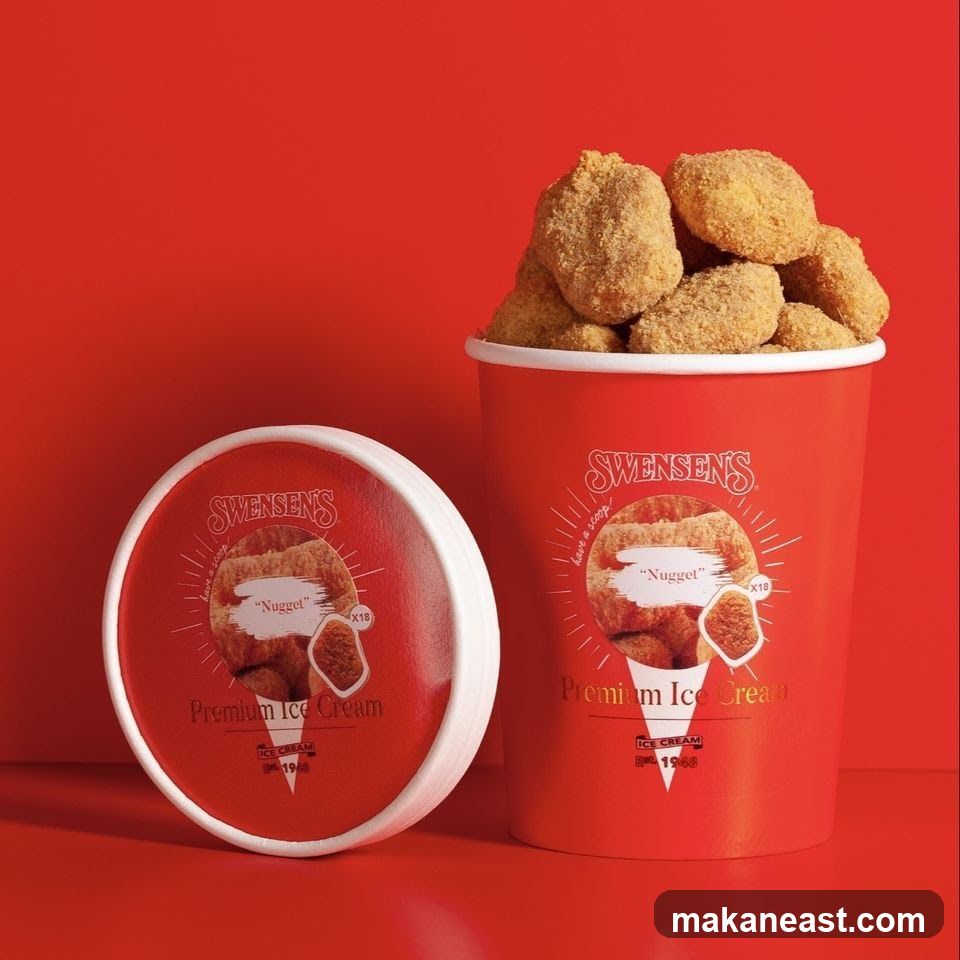 Swensen's Ice Cream "Nugget" Packaging
