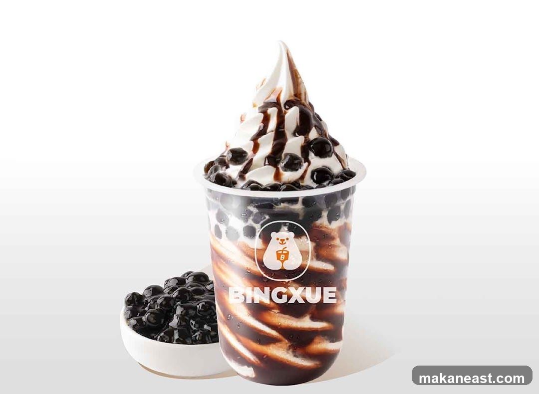 Bingxue Bubble Tea Soft Serve
